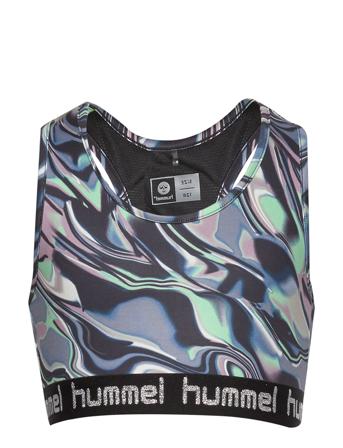 Hmlmimmi Sports Top Night & Underwear Underwear Tops Multi/mönstrad Hummel