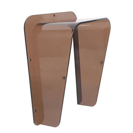 Praktisk dørklokke regnslag dørklokke adgangskontrol dørklokke forsyninger udendørs dørklokke beskyttelse multi-use akryl dørklokke beskyttende skal