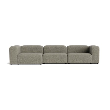 Milo XL chaiselong sofa, venstrevendt | 360cm - Puente Grøn - 360x130x72 - Sofa, chaiselong