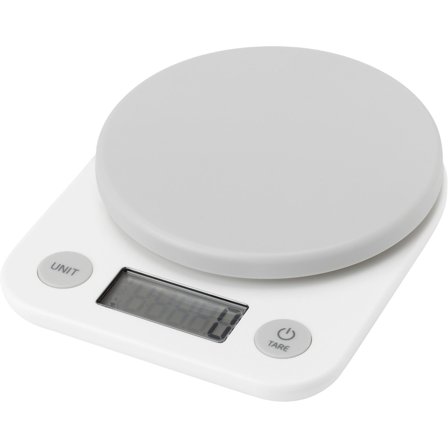 Rig-tig Foodie kjøkkenvekt, hvit