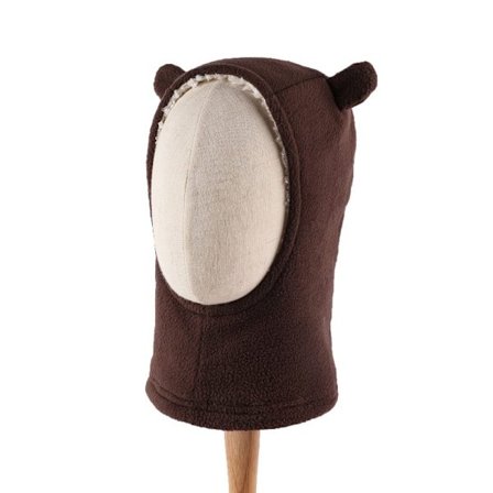 Barn Skjerflue Baby Myk Balaclava BRUN
