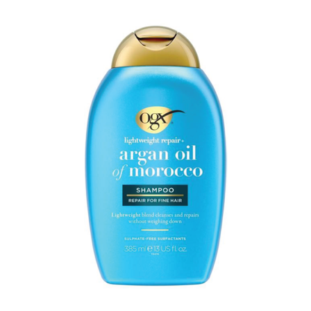 Ogx Moroccan Argan Oil Lightweight Shampoo, 385 ml