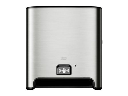 TORK Dispenser H1 MATIC Sensor rostfri - Lyreco - Städ och hygien - Toalettpapper och torkpapper - Hållare - Pappershanddukar