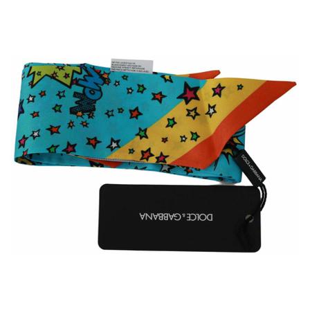 Dolce & Gabbana Scarves , Blauw , Dames , Maat: ONE Size Sjaals