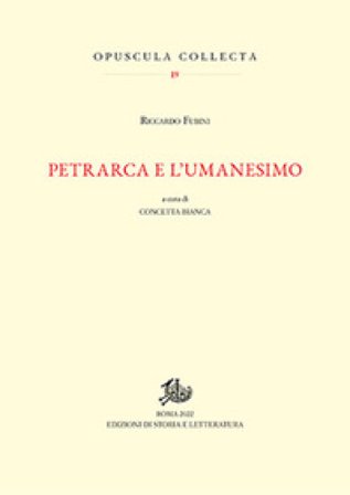 Petrarca e l'Umanesimo Riccardo Fubini