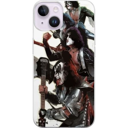 Yhteensopiva Puhelinkuori Apple iPhone 15 Plus Kizz Hard Rock Rockmusiikki Yhtye Klassinen