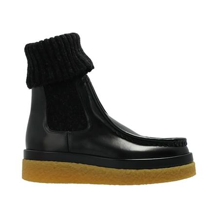 Chloé Jamie Støvler with sock Sort, Dame, Størrelse: 41 EU