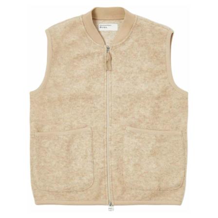 Universal Works Vests , Beige , Heren , Maat: S