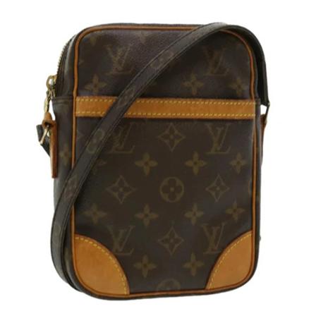 Louis Vuitton Vintage, Pre-owned Canvas louis-vuitton-bags Bruin, Dames, Maat:ONE Size
