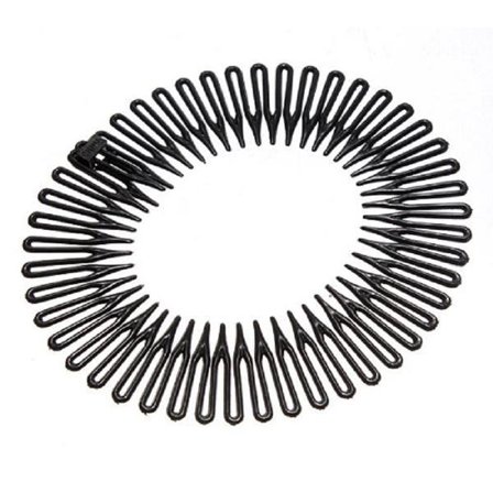 Zic zac diadem i plast (8 färg val)