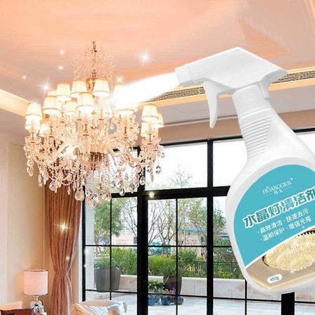 Krystall Lampe Rengjøringsmiddel Allsidig Rengjøringsmiddel Lampe Lysekrone Fliser Glass Krystall Hjem Produkter Rengjøringsmiddel 450ml