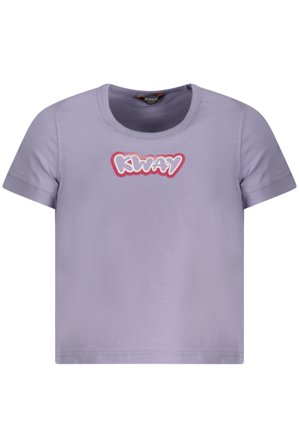 K-way T-shirt Maniche Corte Bambina Viola