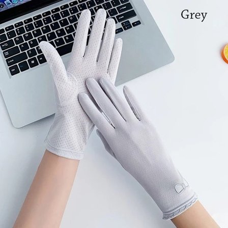 Sommarhandskar Vantar GRÅ grå