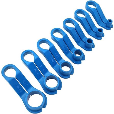 7 stykker drivstofflinje-frakoblingsverktøy, ABS bil klimaanlegg Ref