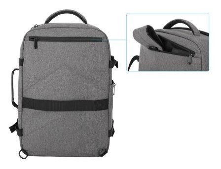 Manhattan MH Travel Backpack 17.3in. Grey