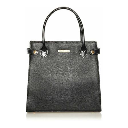 Burberry Vintage Pre-owned Handbags Sort, Dame Vintage Tasker, Størrelse: ONE Size