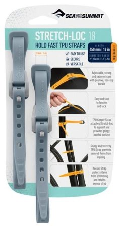 Sea To Summit Strap Stretch-Loc TPU 12x450 mm 2-pack Dusk