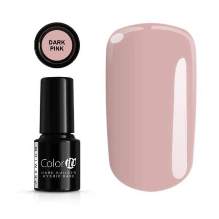 Hybrid Color It Premium - Hard Base - Dark Pink - Soak Off - 6g Ljusrosa