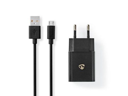NEDIS Laddare Vägg 2.1 A Micro-USB S - Lyreco - Datorprodukter - Surfplattor och smartphones - Laddare - Vägg