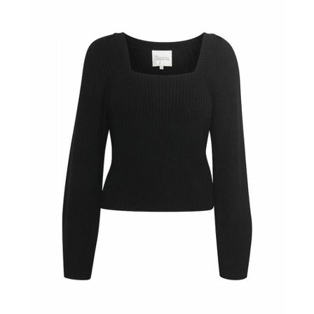 My Essential Wardrobe Mwsiga knit Sort, Dame Striktrøjer