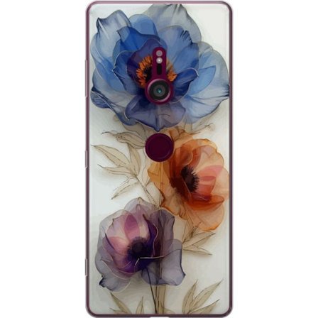 Mobilskal till Sony Xperia XZ3 med Silkesblommor