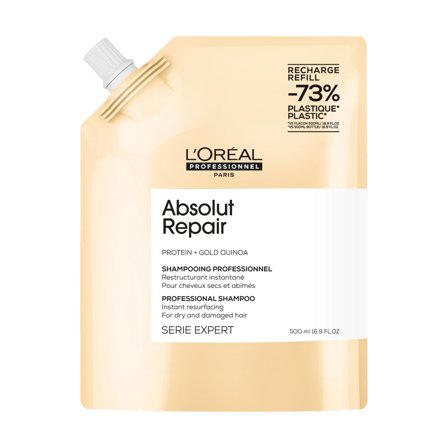 L'Oréal Professionnel SERIE EXPERT New Absolut Repair Shampoo - Refill 500ml - Shampoo Riparatore