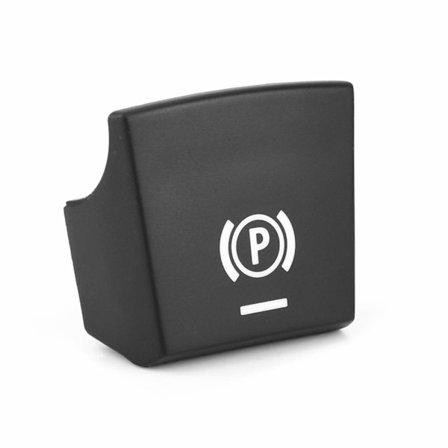 Parkeringsbromsknapp Strömbrytare P Knappskydd Handbroms P Dekorationsskydd Klistermärke kompatibel med 5-serie 6-serie X3/X4 F10 F11 F18 F06 F12