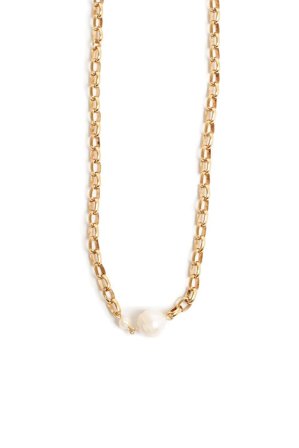 Necklace Gold Pearl, 42cm