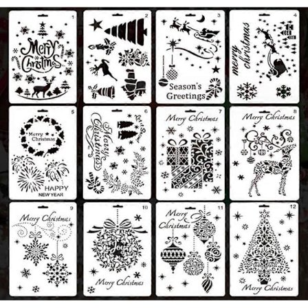 Julemaler, Tegnemaler, Plastmaler, Gjenbrukbare Julemaler, DIY Gavekort, Julegaver til Barn