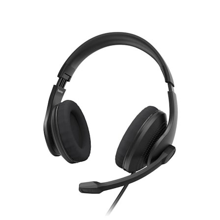 Headset PC Office Stereo Over-Ear HS-USB300 V2 Svart