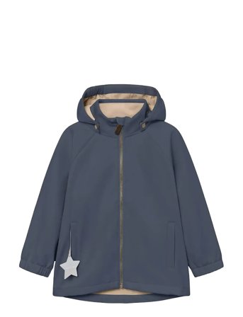 MINI A TURE Mataden Softshell Jacket. Grs - Navy - 122