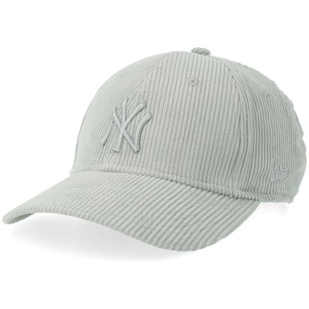 New Era - MLB Grå adjustable Keps - Kids New York Yankees 9FORTY M-Crown Corduroy Evergreen Adjustable @ Hatstore