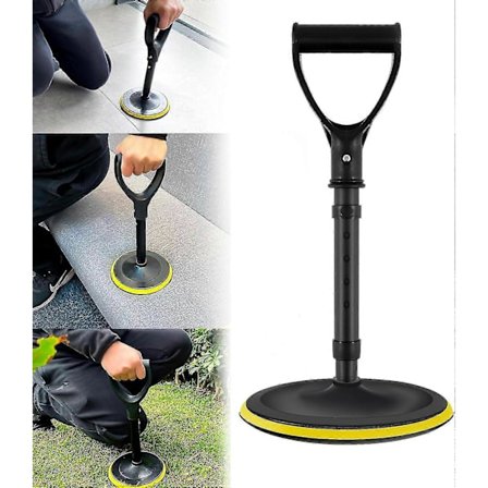 Seisomatuki, Ylösnousuavustin, Säädettävä liikkumisen apuväline, Apua lattialta ylös nousemiseen, Seisomatukilaite, Tuki vanhuksille