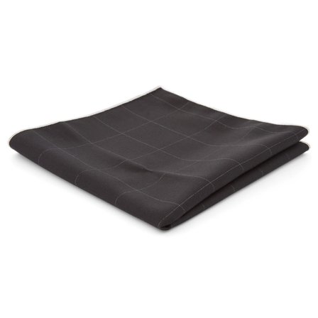 Pochette de costume noire à carreaux pour hommes - Pochettes de costume à motifs - pour Hommes - Bohemian Revolt