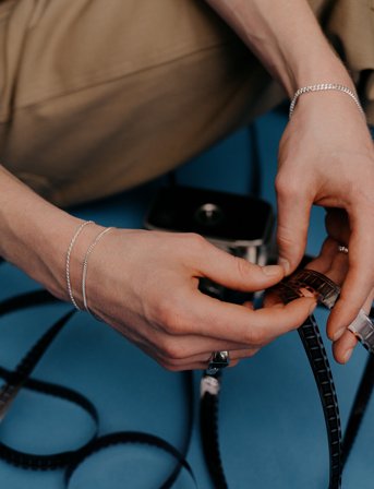 IX Studios Ix Curb Medi Bracelet Silver - Silver - 17 cm