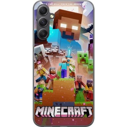 Kompatibelt Mobilskal till Samsung Samsung Galaxy A35 Minecraft