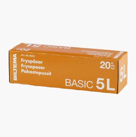 Fryspåsar basic 5 liter 20-pack