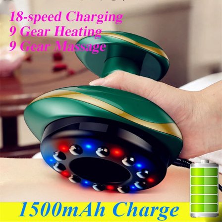 Elektrisk massageapparat muskelmassageapparat cellulite massageapparat kropsmassageapparat rygmassage Gua Sha vægttab fedtreduktionsmassageapparat