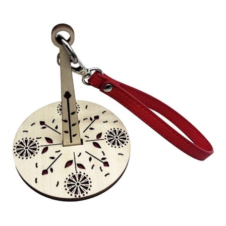 Garnhållare för handleden, portabel trägarnsnurra, garnbollshållare för stickning och virkning, garnförvaringsorganisatör med armband - WELLNGS