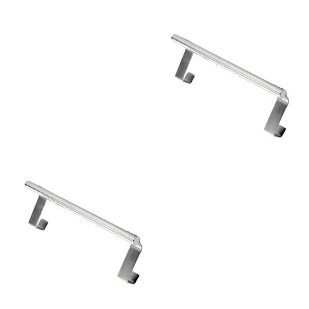 1/2/3 Rustfritt Stål Over Dør Hjem Kjøkken Bad Håndkle Henger