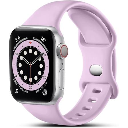 Kompatibel med Apple Watch-rem 42mm 44mm 45mm 49mm, erstatningssilikonrem for sport, kompatibel med iWatch-rem Serie 8 7 6 5 4 3 2 1 SE