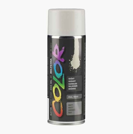 Sprayfärg Satin Gråvit 400 ml