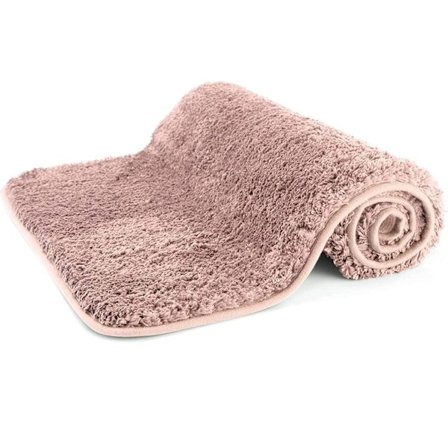 Badeværelsesmåtte Rosa Mikrofiber 80 x 50 cm TRANQUIL BEAUTY