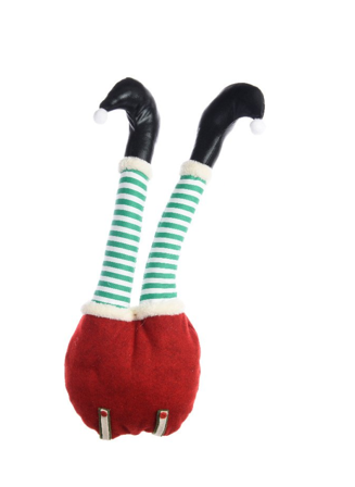 Kaemingk Santa Helpers Bein_grønne strømper