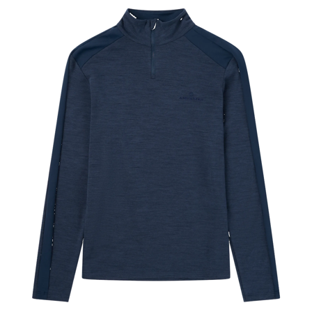 Amundsen 5Mila Half Zip Mens Faded Navy