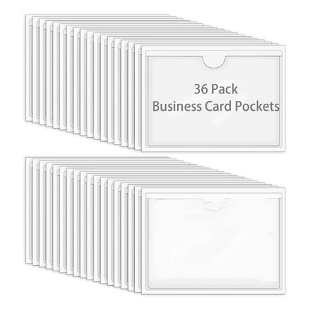 Indekskortlommer Etikett Holdere Lommeholder