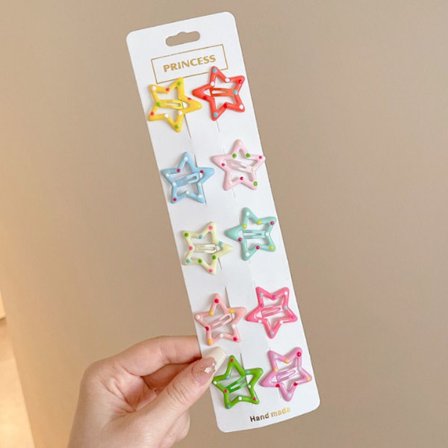 Star Hair Clips Star BB Hairclips 6 6