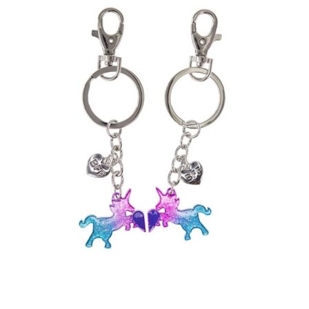 Bff Nøkkelring Unicorn 2 stk - Tinka