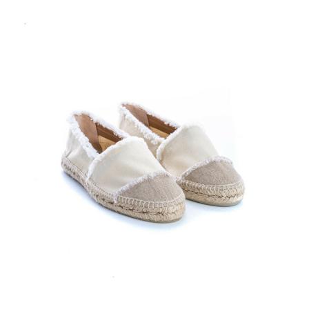 Castañer, Flat shoes Biały, Kobieta, Rozmiar: 37 EU