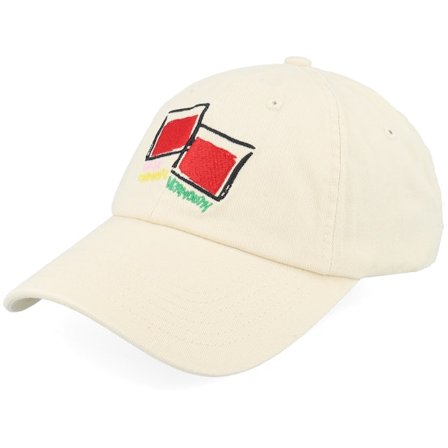 Pica Pica - Beige unconstructed Czapka Z Daszkiem - Negroni Cin Beige Dad Cap @ Hatstore